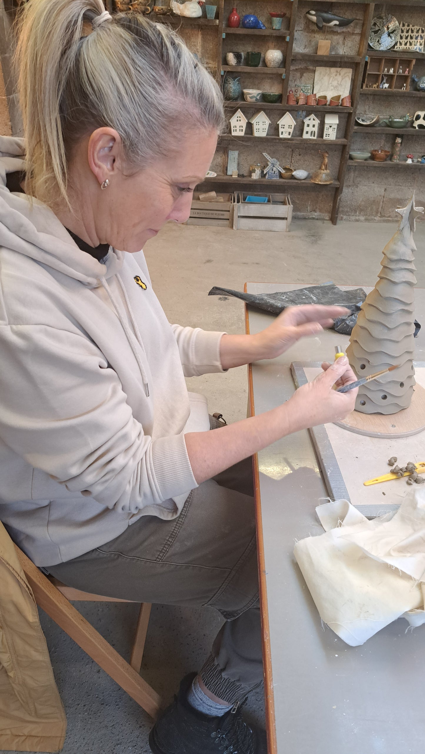 Ceramic Christmas Trees - 19th Oct