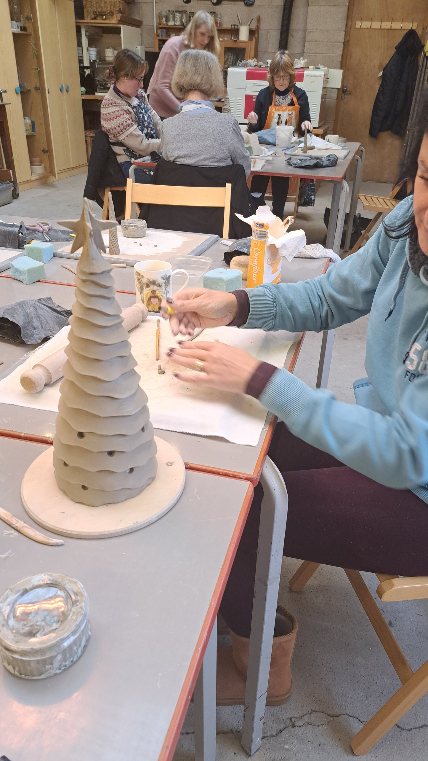 Ceramic Christmas Trees - 19th Oct