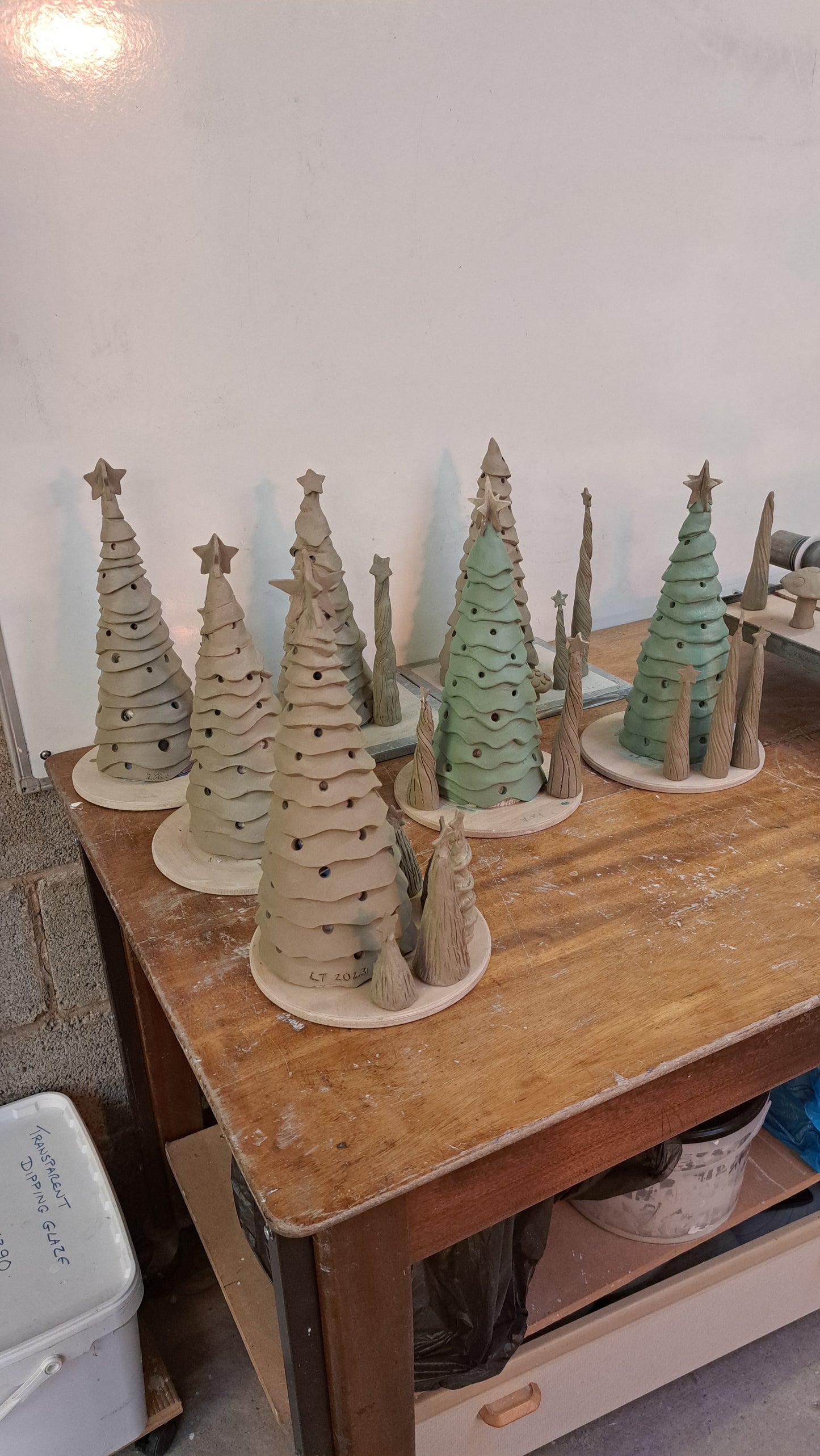 Ceramic Christmas Trees - 19th Oct