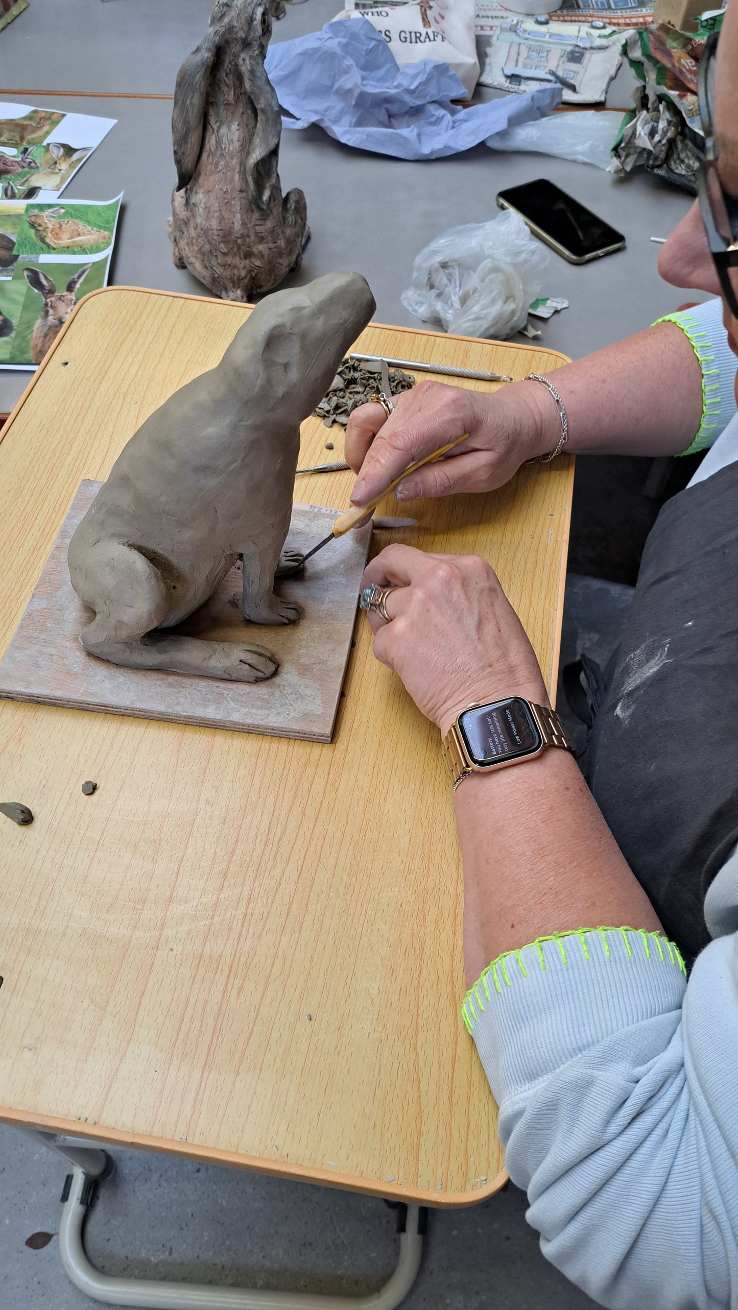 Full Day Ceramic Hare Workshop (Sun 5th Oct)