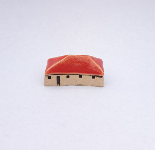 Red Roofed Long House