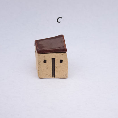 Maroon Roofed Houses
