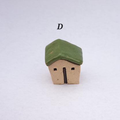 Khaki Green Roofed Houses