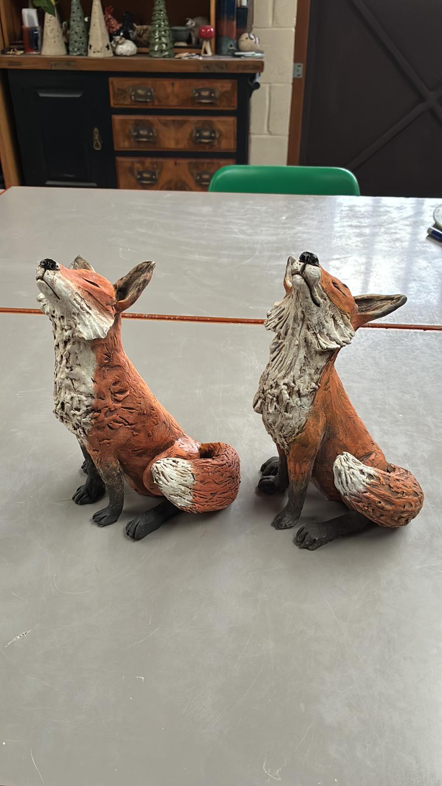 Full Day Ceramic Fox Workshop (Sun 21st Sept)