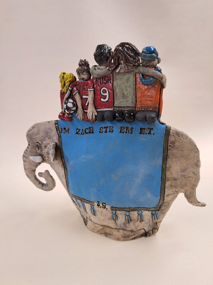 Full Day Personalised Family on an Animal Sculpture (9th Aug)